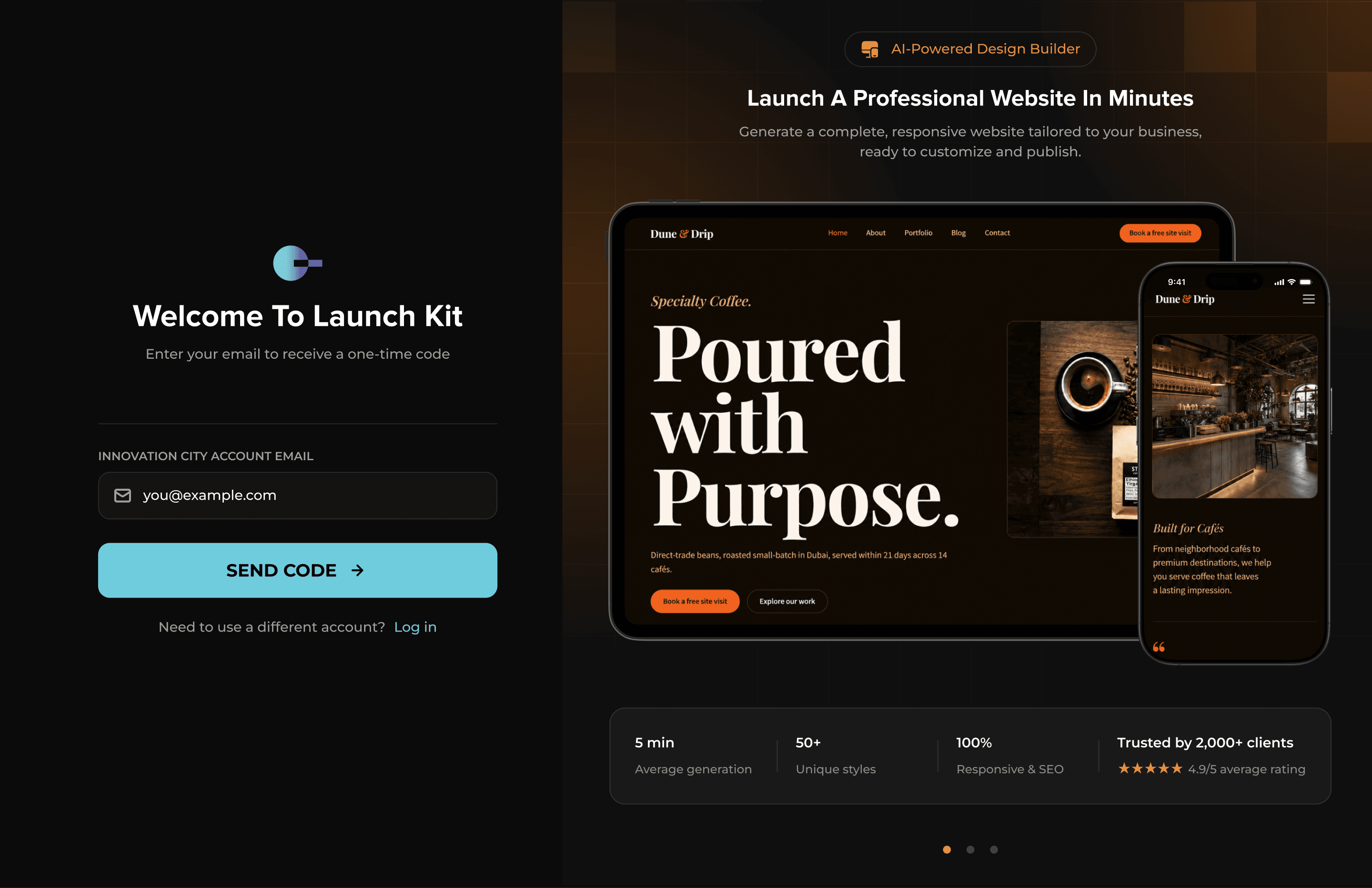 AI Launch Kit product preview