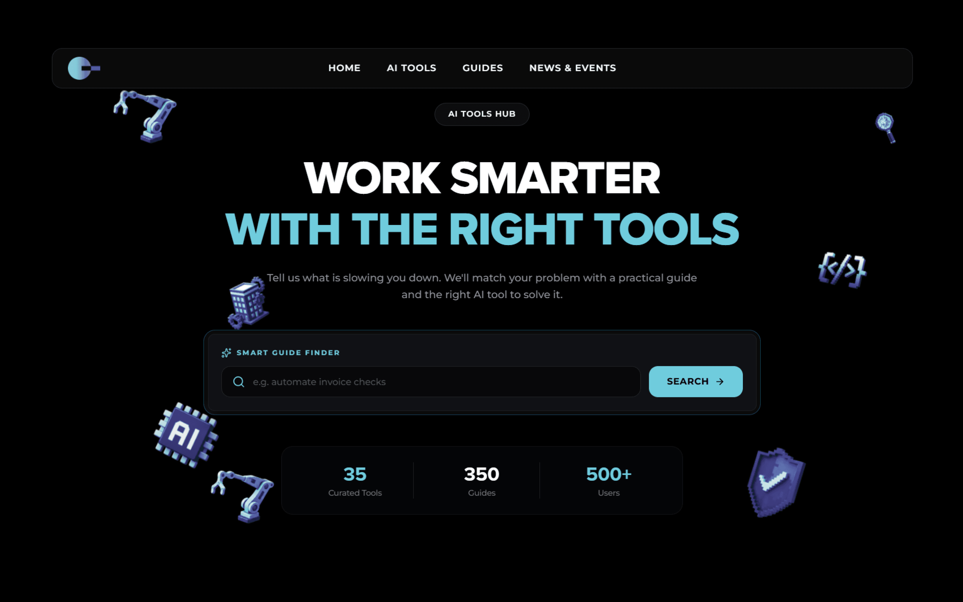 AI Tools Hub product preview