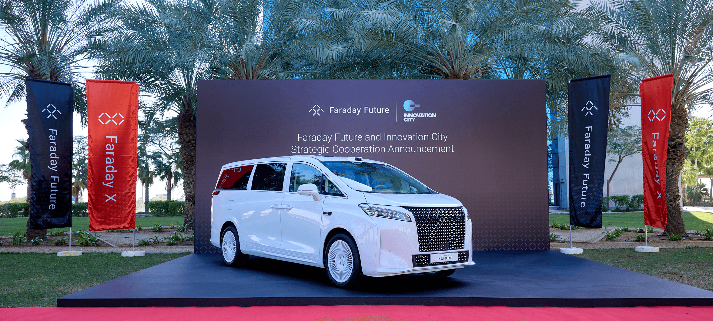 Faraday Future announces Delivery of FX Super One to RAK Digital Assets Oasis and Completion of FF 91 2.0 Delivery Process to Hebron Sher; FF Middle East Company Signs Strategic Cooperation MOU with RAK Digital Assets Oasis for EAI and Web3