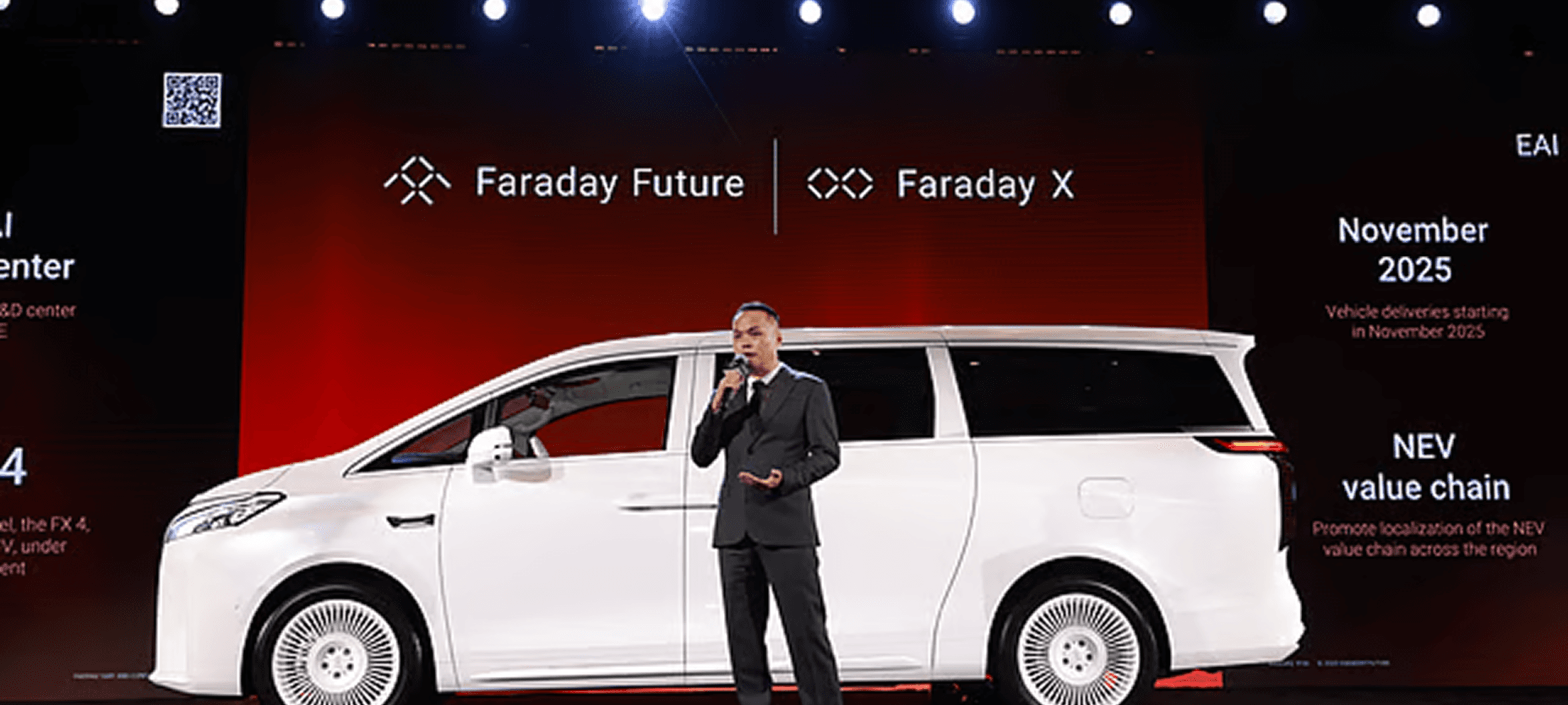 Faraday Future launches groundbreaking FX Super One in Dubai